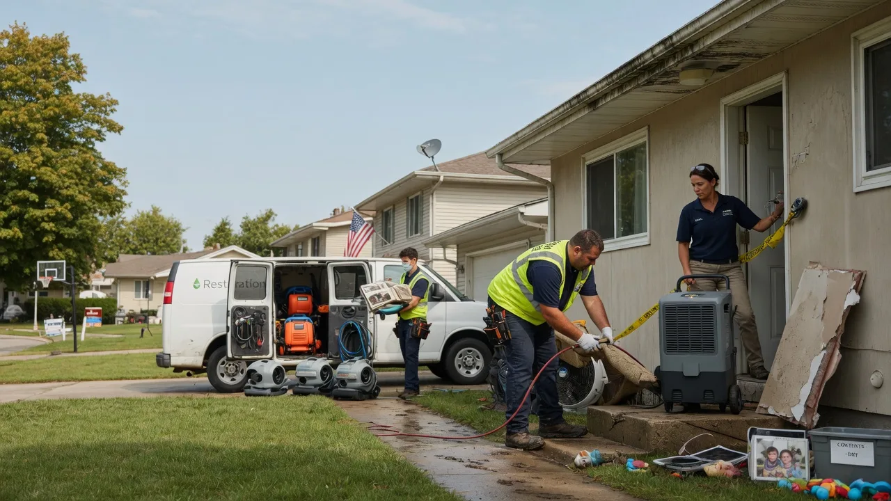 Water Damage Restoration in Tuscumbia, AL near me